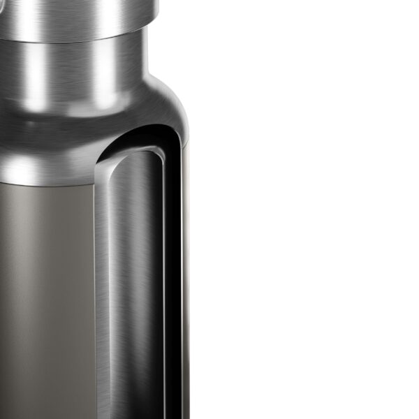 แก้วเก็บความเย็น Dometic Thermo Bottle 480 สี Ore (สีเทาเข้ม) , 480 ml/16 oz - Image 4