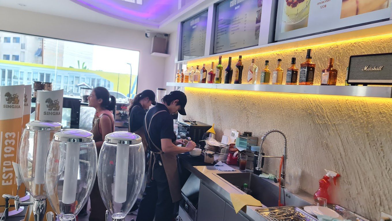 Routine ice cream & beverages