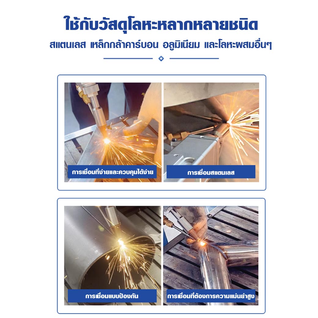 เครื่องเชื่อมเลเซอร์ SLWA1500 ภาพรวม