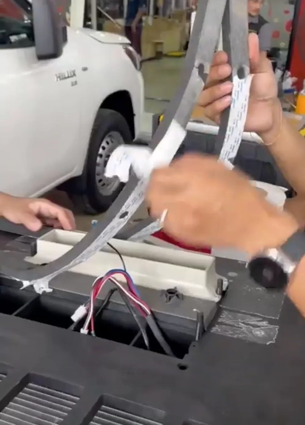 เตรียมชิ้นส่วน