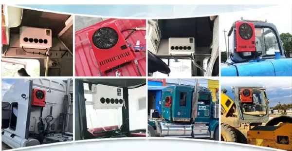 ติดตั้งแอร์หลังคารถยนต์ 24v OASIS FT-TAC-PV06H-24VDC, 7506BTU/h Split Type - Image 6