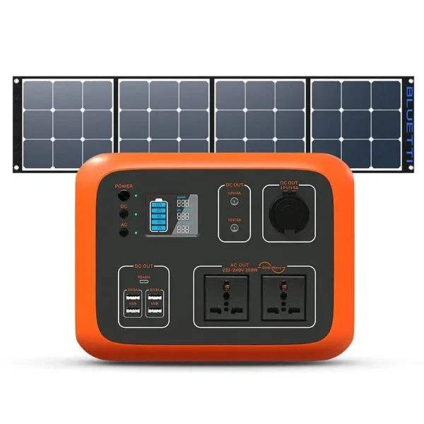 แบตแคมป์ปิ้ง Bluetti AC50S Orange Portable Power Station 300W/500Wh - Image 6