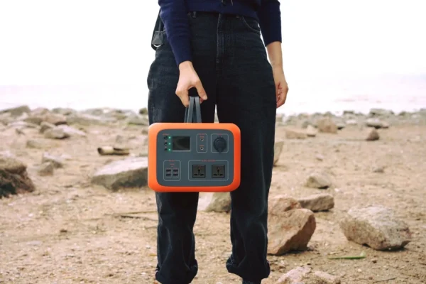 แบตแคมป์ปิ้ง Bluetti AC50S Orange Portable Power Station 300W/500Wh - Image 2