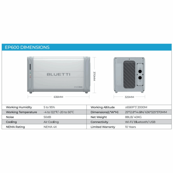Bluetti EP600+B500 | 6000W 4960Wh - Image 12