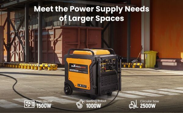 MAXPEEDING RODS MXR9000, 8000W เครื่องปั่นไฟพกพา 8000W - Image 7