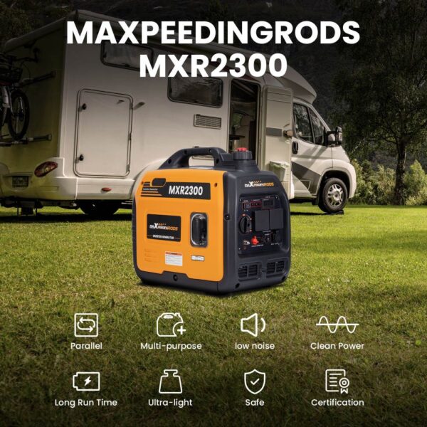 MAXPEEDING RODS MXR2300 ,1800W เครื่องปั่นไฟพกพา - Image 3
