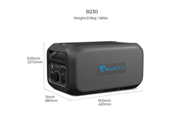 BLUETTI B230 Expansion Battery | 2048Wh - Image 5