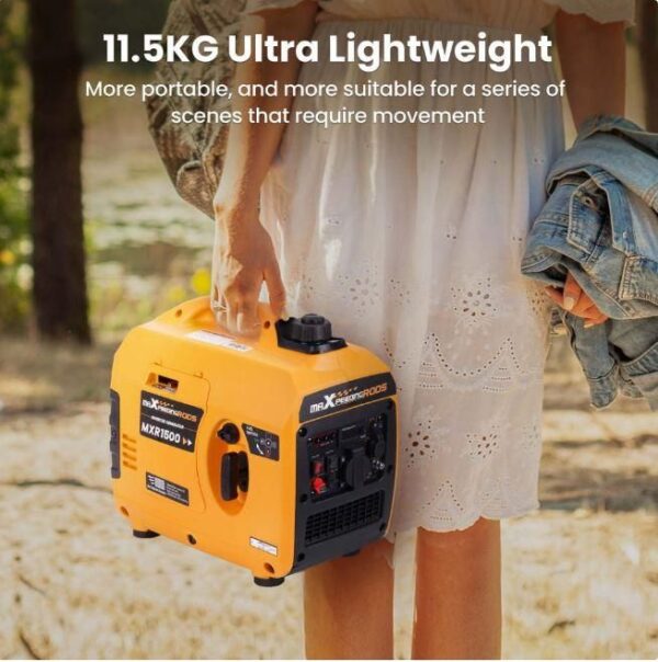 MAXPEEDING RODS MXR1500, 1200W  เครื่องปั่นไฟพกพา MXR1500 ขนาด 1200W - Image 9
