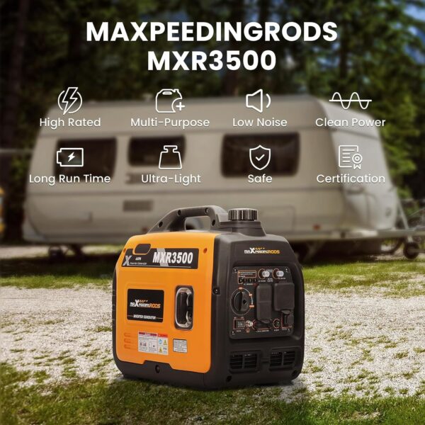 MAXPEEDING RODS MXR3500, 3000W เครื่องปั่นไฟพกพา 3000W - Image 7