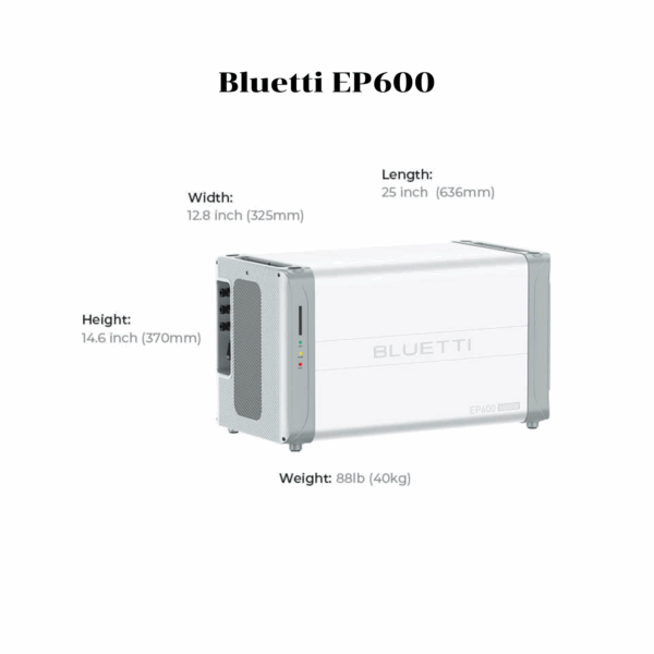 Bluetti EP600+B500 | 6000W 4960Wh - Image 10