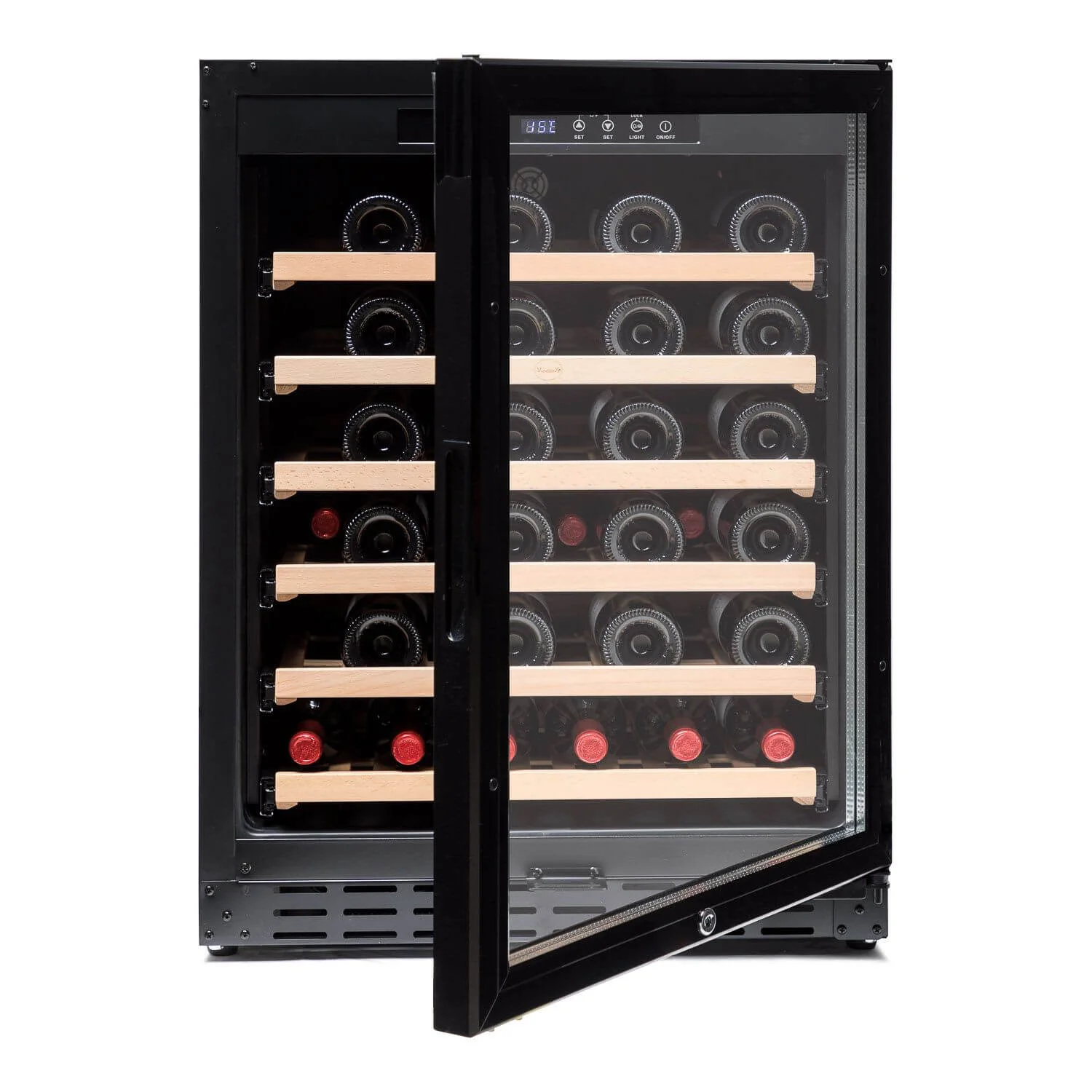 ตู้แช่ไวน์ 50 ขวด (1 อุณหภูมิ) Vinobox 50 Grand Cru 1Temp Full Glass Door - Image 3