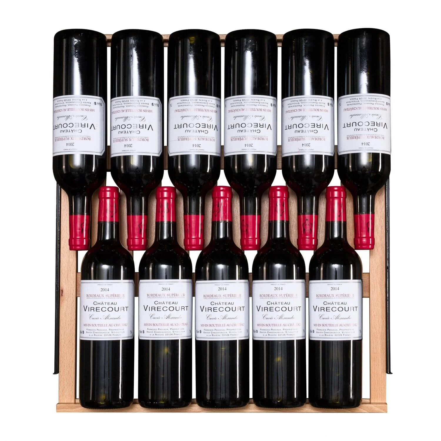 ตู้แช่ไวน์ 50 ขวด (1 อุณหภูมิ) Vinobox 50 Grand Cru 1Temp Full Glass Door - Image 7