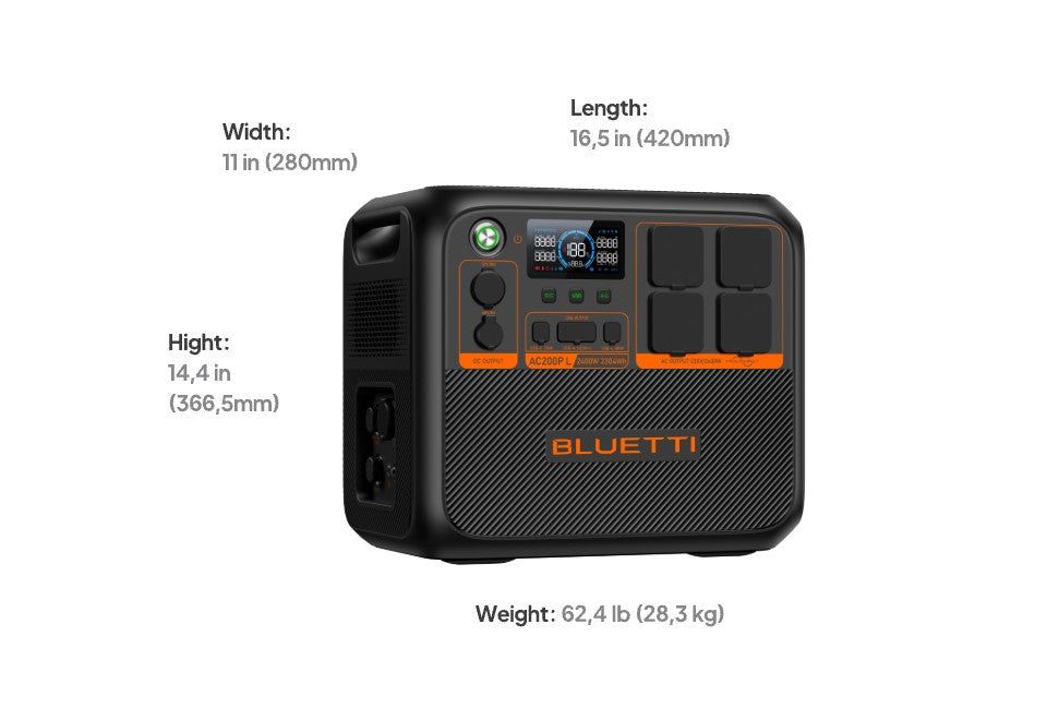 BLUETTI AC200PL รูปสินค้า 3