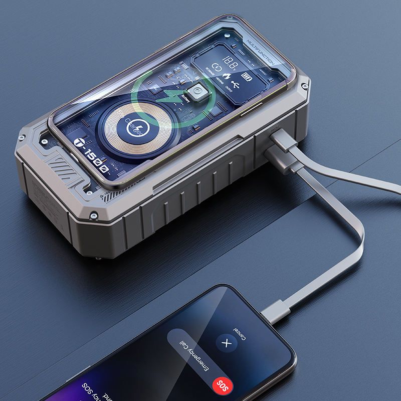 Maxcellent T1500 15000mAh 12V Car Jump Starter - Image 3