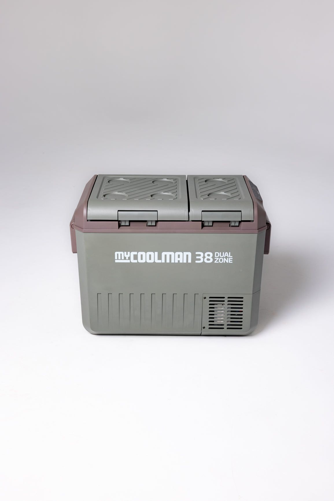 myCOOLMAN MCMR38DZ ตู้เย็นแช่แข็งพกพาสองช่อง 38 ลิตร สำหรับไฟ 12V 24V ภาพเพิ่มเติม 4