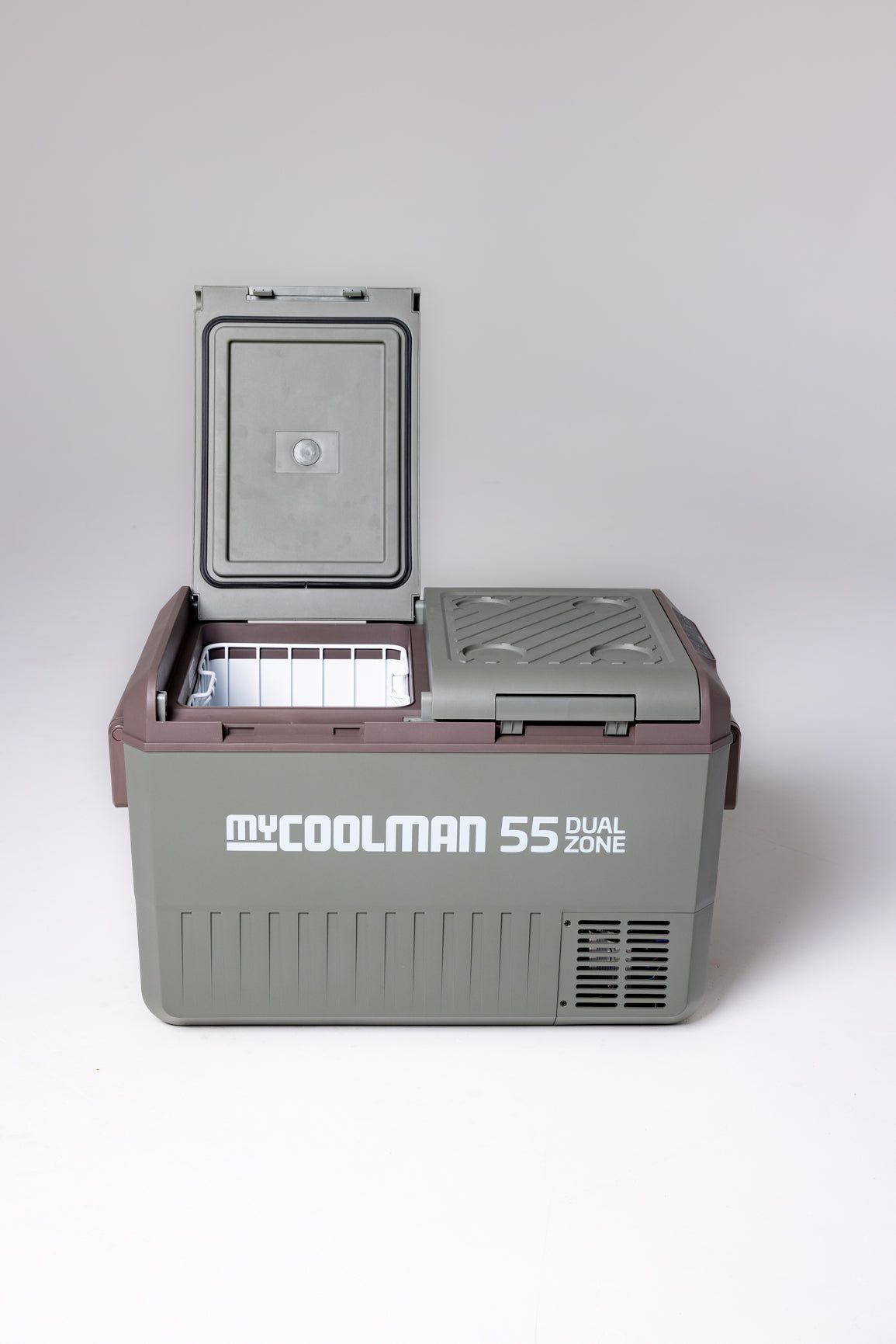 myCOOLMAN MCMR55DZ ตู้เย็นแช่แข็งพกพาสองช่อง 55 ลิตร ใช้ไฟ 12V 24V ภาพเพิ่มเติม 5
