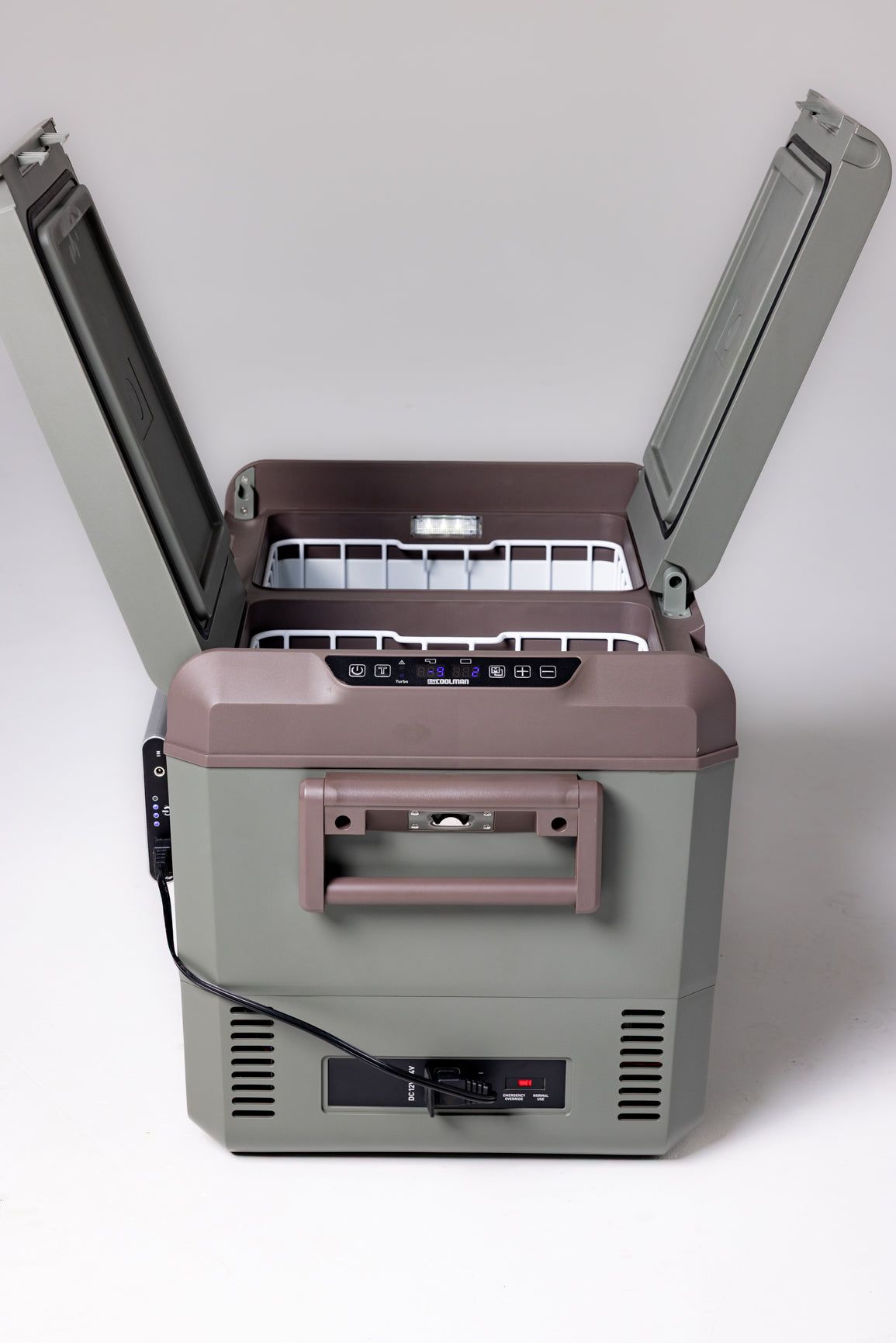 myCOOLMAN MCMR55DZ ตู้เย็นแช่แข็งพกพาสองช่อง 55 ลิตร ใช้ไฟ 12V 24V ภาพเพิ่มเติม 6