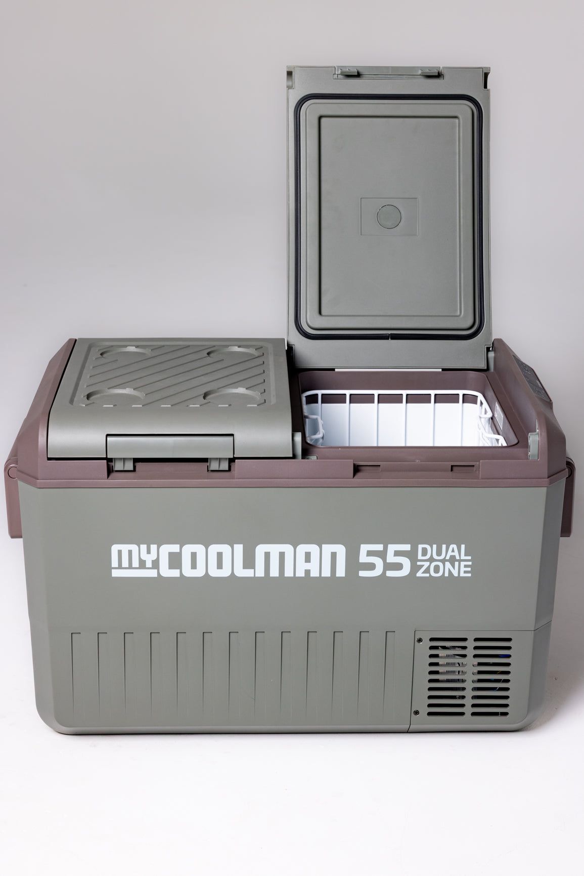 myCOOLMAN MCMR55DZ ตู้เย็นแช่แข็งพกพาสองช่อง 55 ลิตร ใช้ไฟ 12V 24V ภาพเพิ่มเติม 9