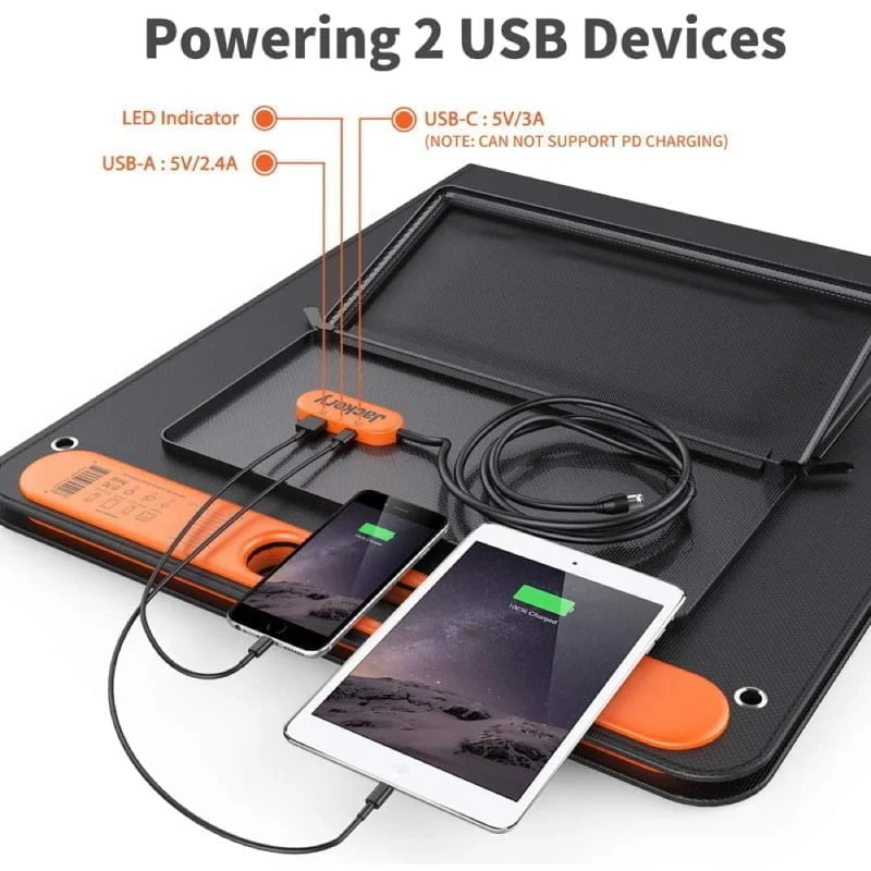 Jackery SolarSaga 100W แผงโซลาร์พกพาแบบพับได้ ภาพเพิ่มเติม 8