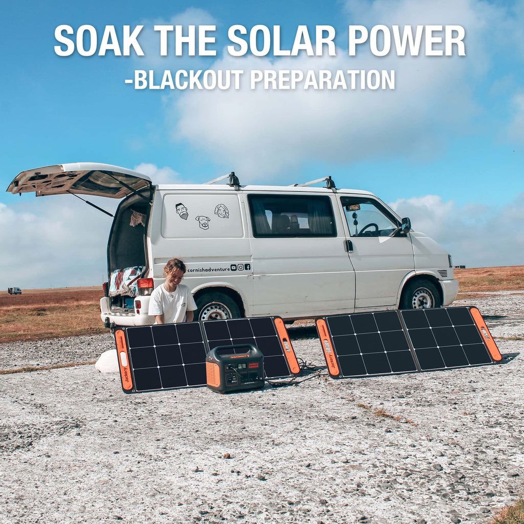 Jackery SolarSaga 100W แผงโซลาร์พกพาแบบพับได้ ภาพเพิ่มเติม 11